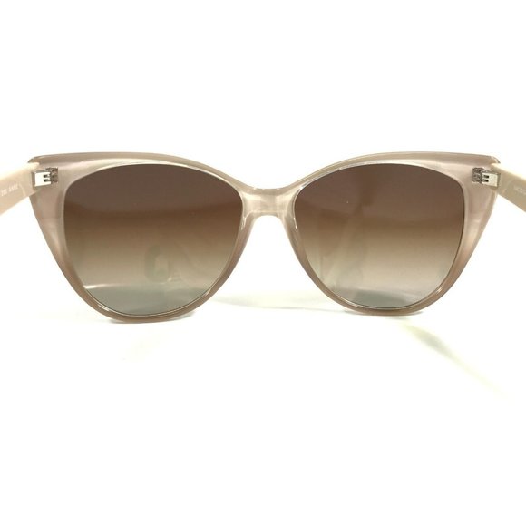 Morgenthal Frederics Sunglasses 260 ANNE Brown Nude Cat Eye w/ Brown Lenses main image 5